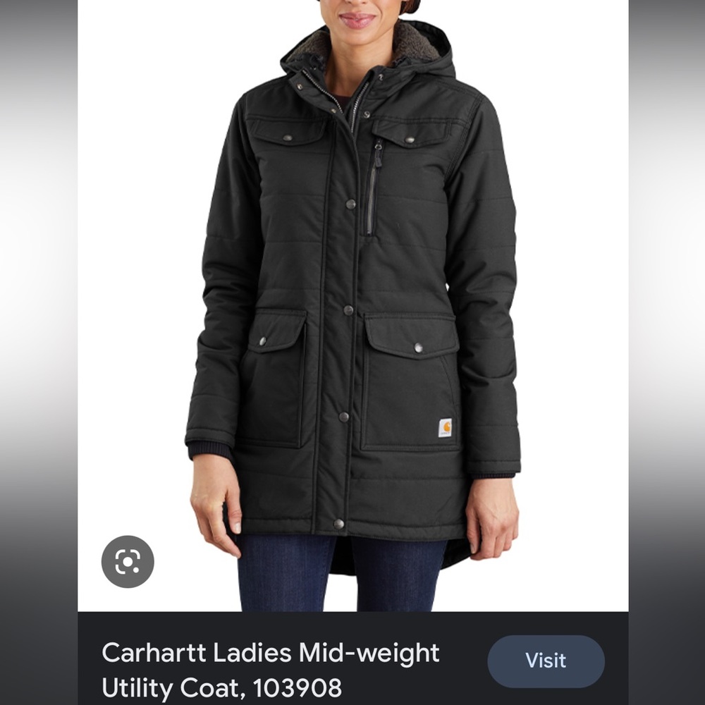 Carhartt womens utility coat